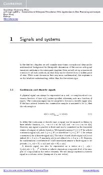 Signalsandsystems