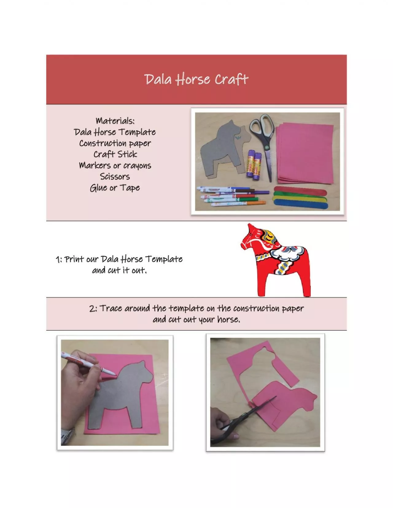 PDF-Dala Horse Craft