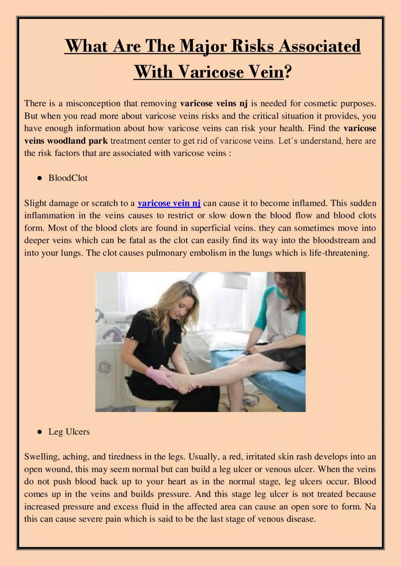 PDF-What Are The Major Risks Associated With Varicose Vein?