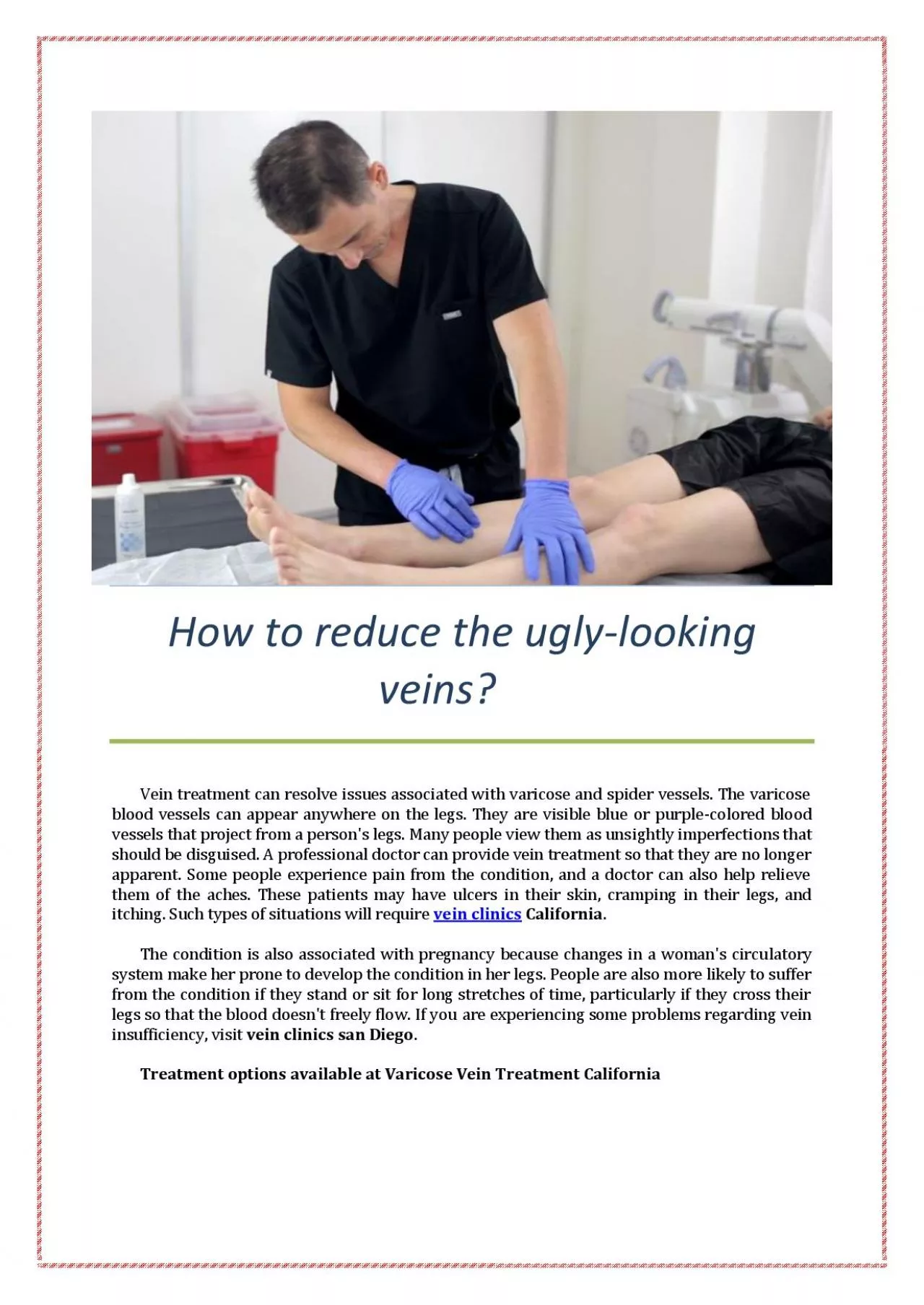 PDF-How to reduce the ugly-looking veins