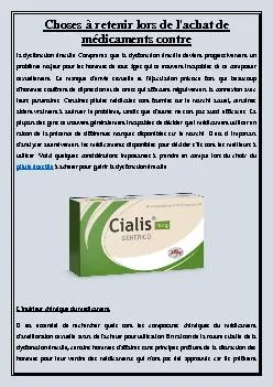 Choses à retenir lors de l\'achat de médicaments contre