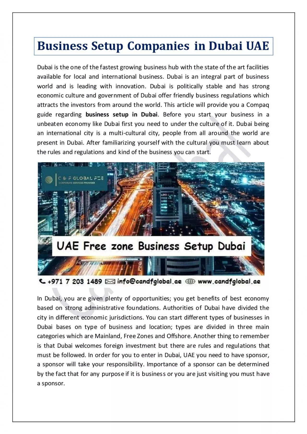 PDF-Business Setup Companies in Dubai UAE