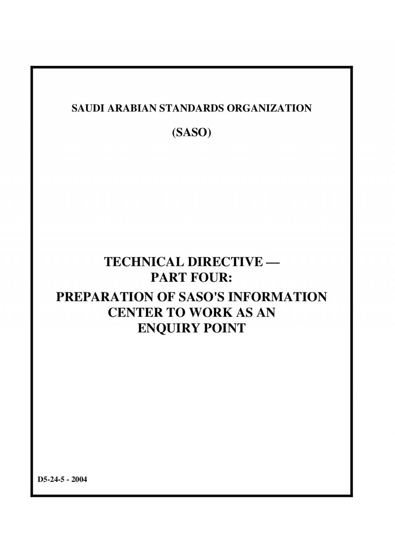 PDF-SAUDI ARABIAN STANDARDS ORGANIZATION