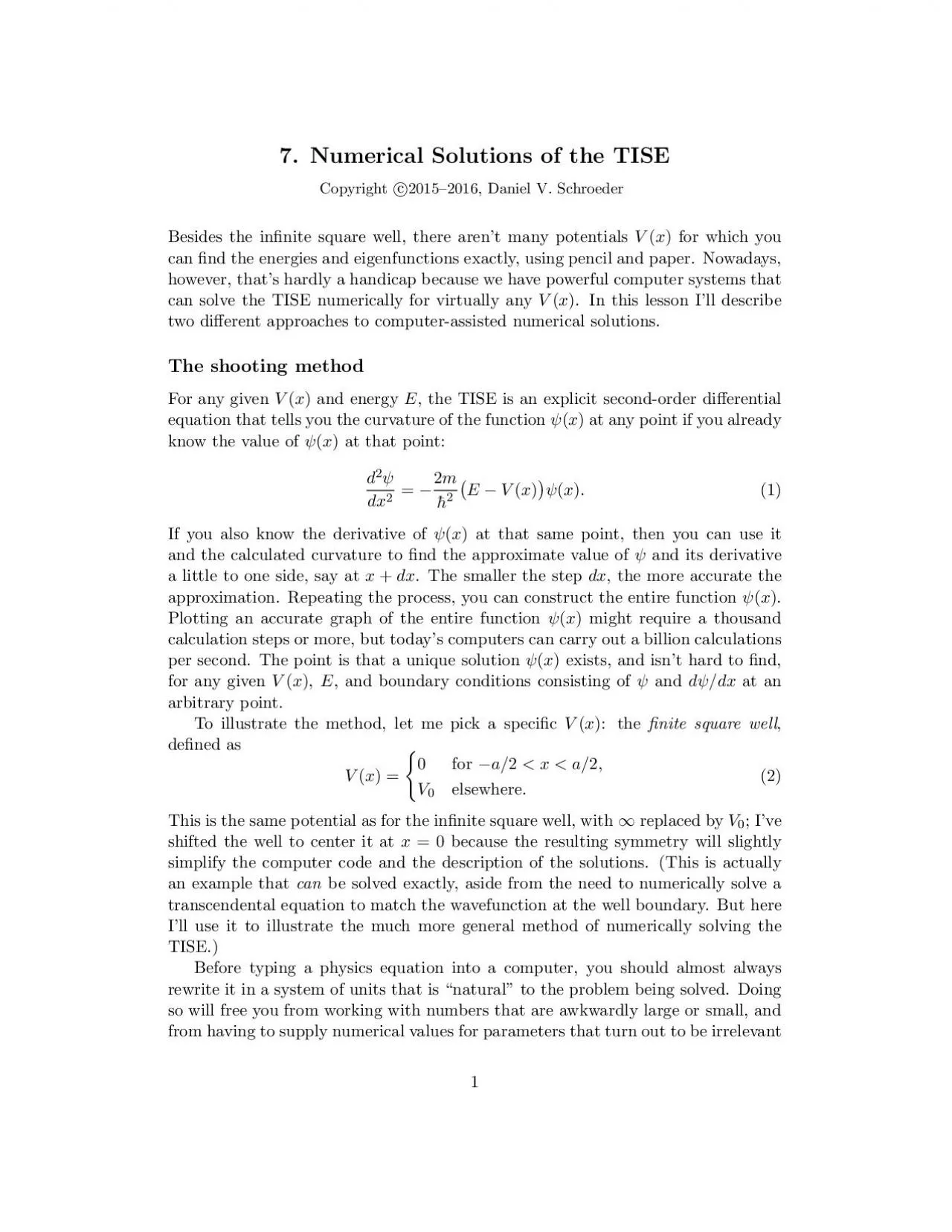 PDF-tothemathematics.Forexample,inthisproblemthenaturalunitofdistanceisa,t