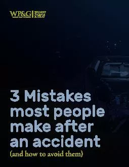 3 Mistakes most people make after an accident (and how to avoid them)