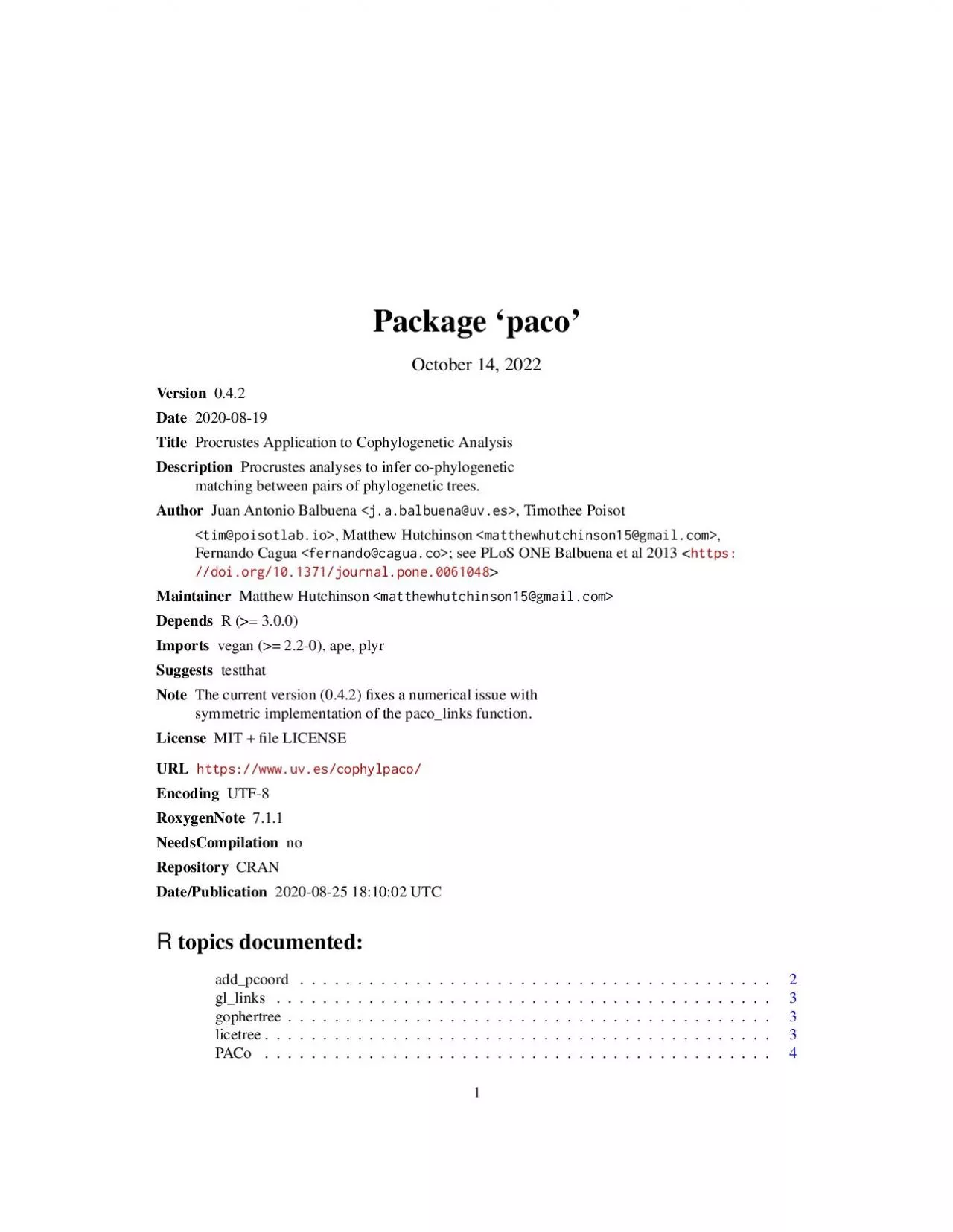 PDF-PackagepacoAugust252020Version042Date20200819TitleProcrustesApp