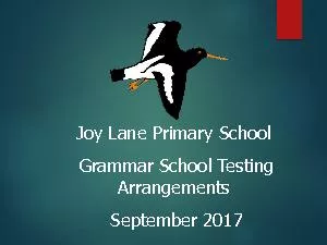 Joy Lane Primary School