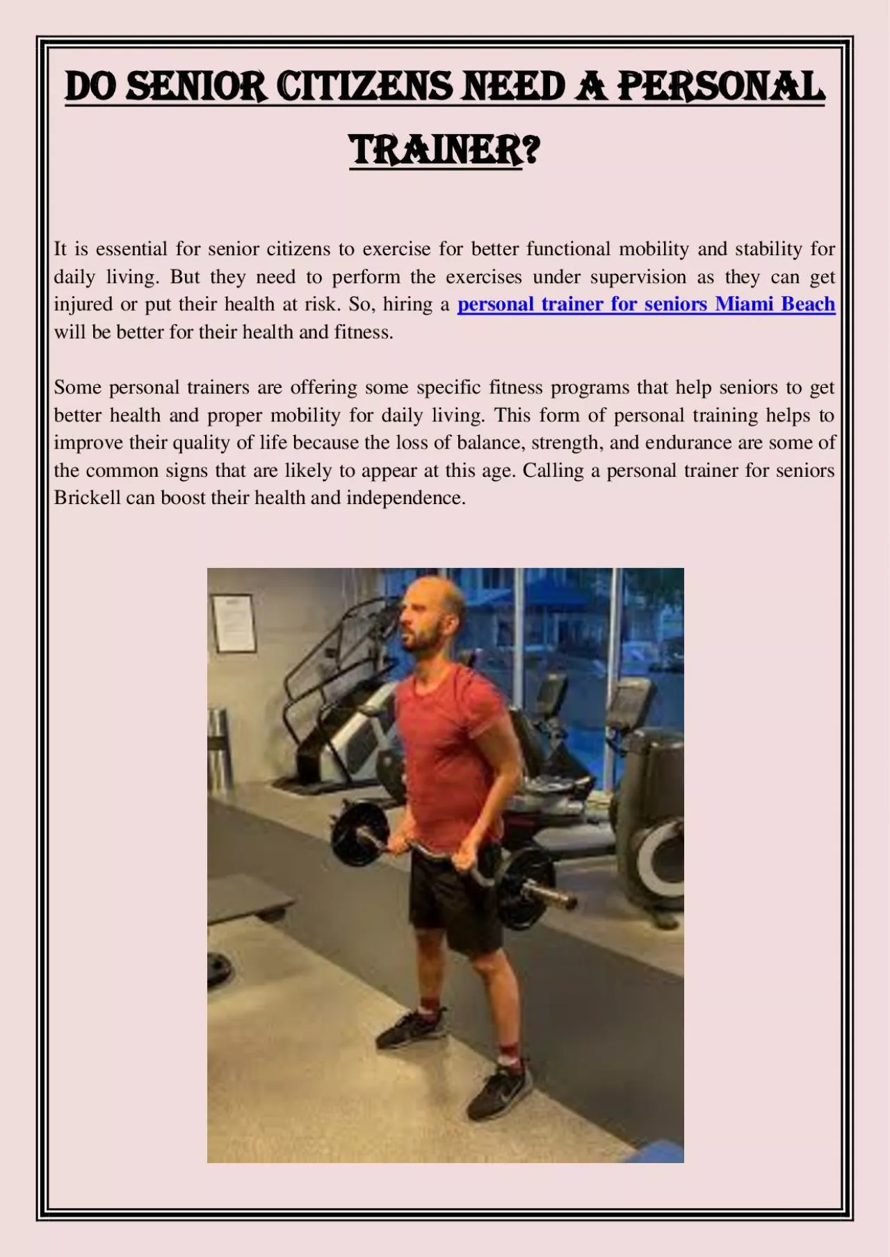 PDF-Do Senior Citizens need a Personal Trainer?