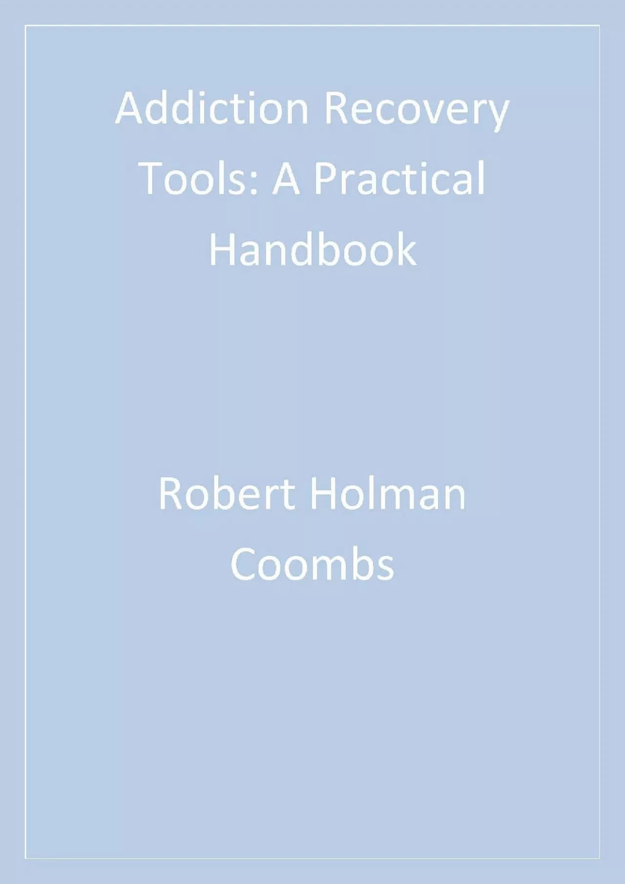 PDF-Addiction Recovery Tools A Practical Handbook