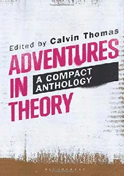 Best  Adventures in Theory A Compact Anthology