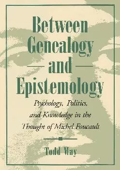 Best  Between Genealogy and Epistemology Psychology