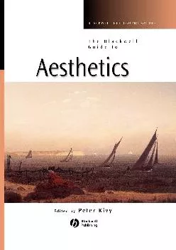 Best  Blackwell Guide to Aesthetics