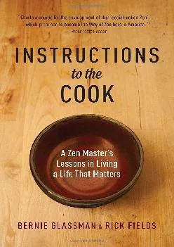 Best  Instructions to the Cook A Zen Master s Lessons