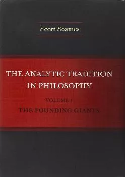 Best  The Analytic Tradition in Philosophy Volume 1