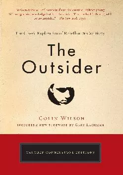 Best  The Outsider The Classic Exploration of