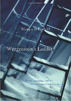 Best  Wittgenstein s Ladder Poetic Language and the