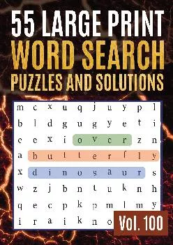 DOWNLOAD  55 Large Print Word Search Puzzles and