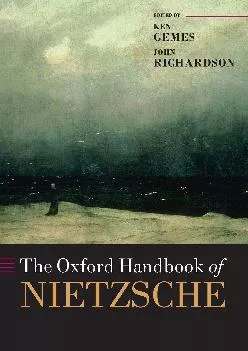 DOWNLOAD  The Oxford Handbook of Nietzsche Oxford