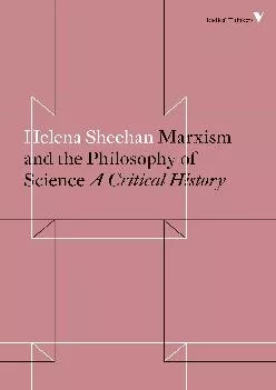 EBOOK  Marxism and the Philosophy of Science A