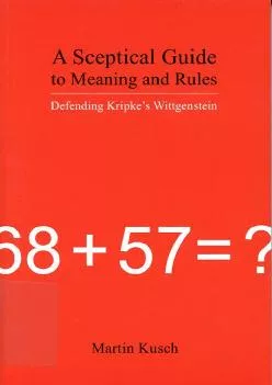 READ  A Sceptical Guide to Meaning and Rules Defending