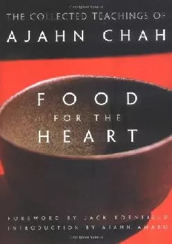 READ  Food for the Heart The Collected Teachings of