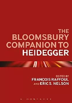 READ  The Bloomsbury Companion to Heidegger Bloomsbury