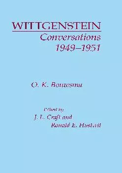 READ  Wittgenstein Conversations 1949 1951