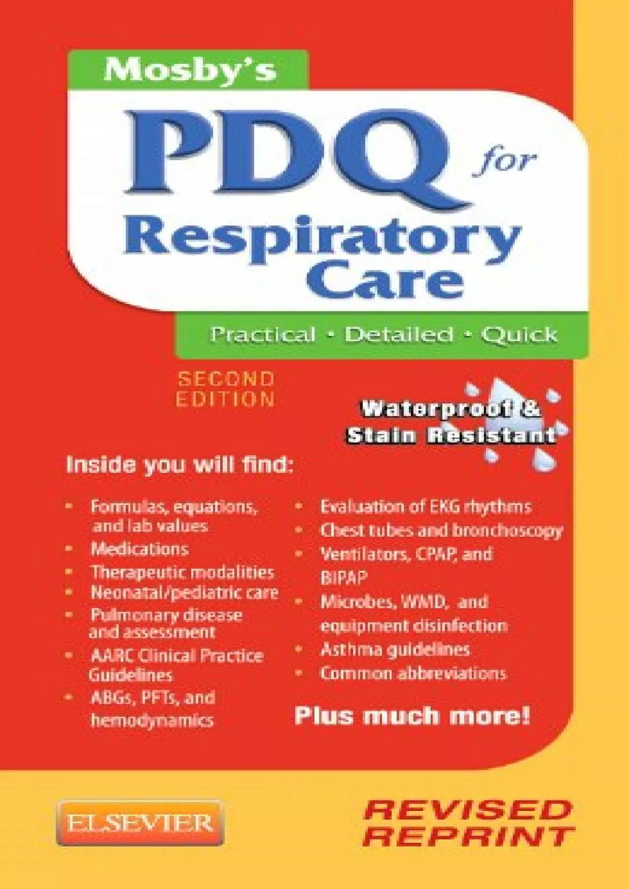 PDF-DOWNLOAD Mosby s PDQ for Respiratory Care Revised