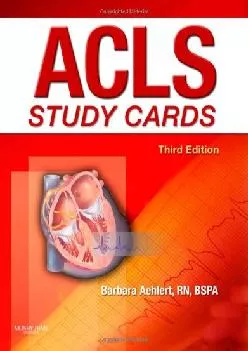EBOOK  ACLS Study Cards