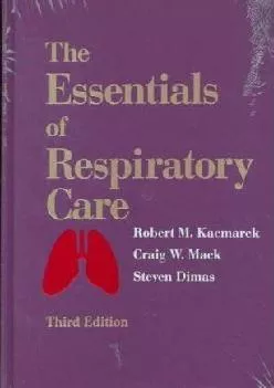 EPUB  Essentials of Respiratory Care
