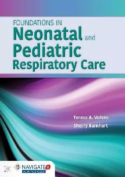 EPUB  Foundations in Neonatal and Pediatric Respiratory
