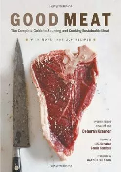 EPUB  Good Meat The Complete Guide to Sourcing and
