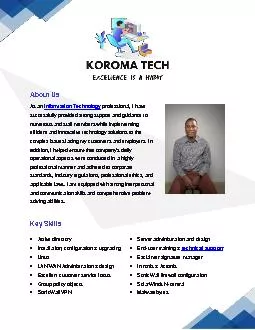 Innovative Network Security | Koroma Tech