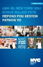 LWA VIL NEW YORK SOU KONJE MALADI PEYE PATWON YOHaitian Creole