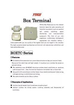 icest terminal boxes