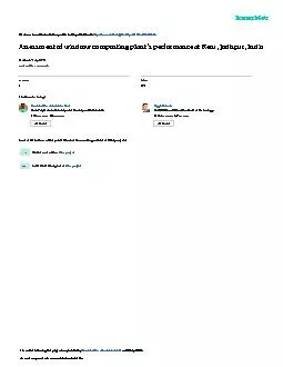 Assessment of windrow composting plants performance at Keru Jodhpur