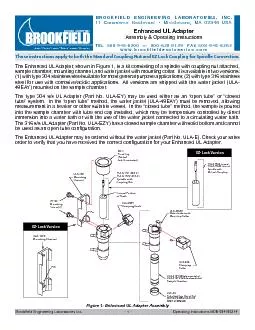 The Enhanced UL Adapter shown in Figure 1 is a kit consisting of a s