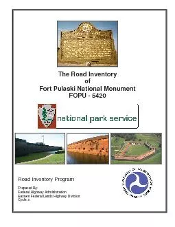 PDF-The Road InventoryofFort Pulaski National Monument FOPU 5420