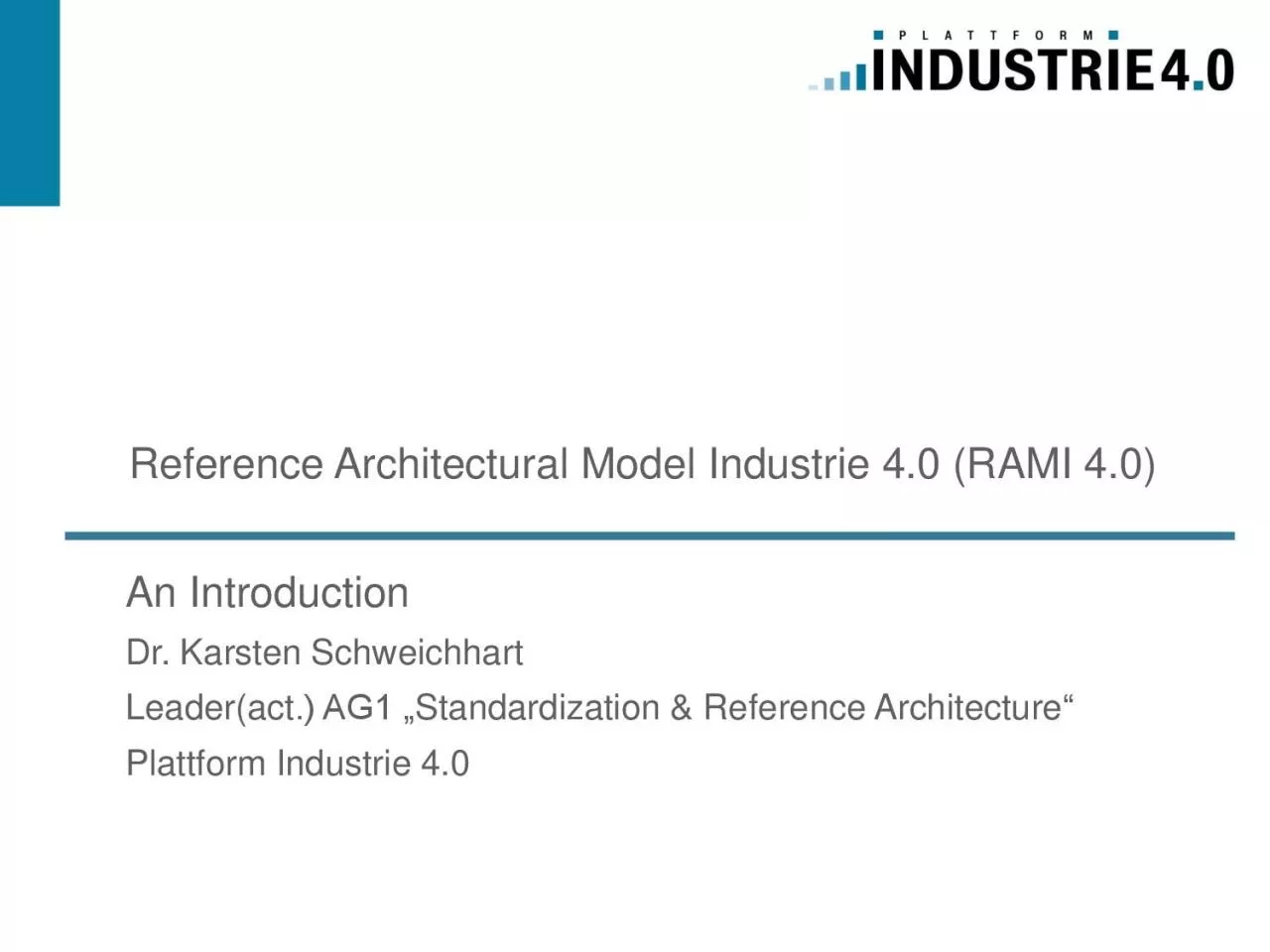 PDF-Reference Architectural Model Industrie 40 RAMI 40