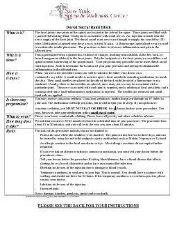 Dorsal Sacral Rami Block 02282014rdswteachingsheet REVIEWED iewed 3