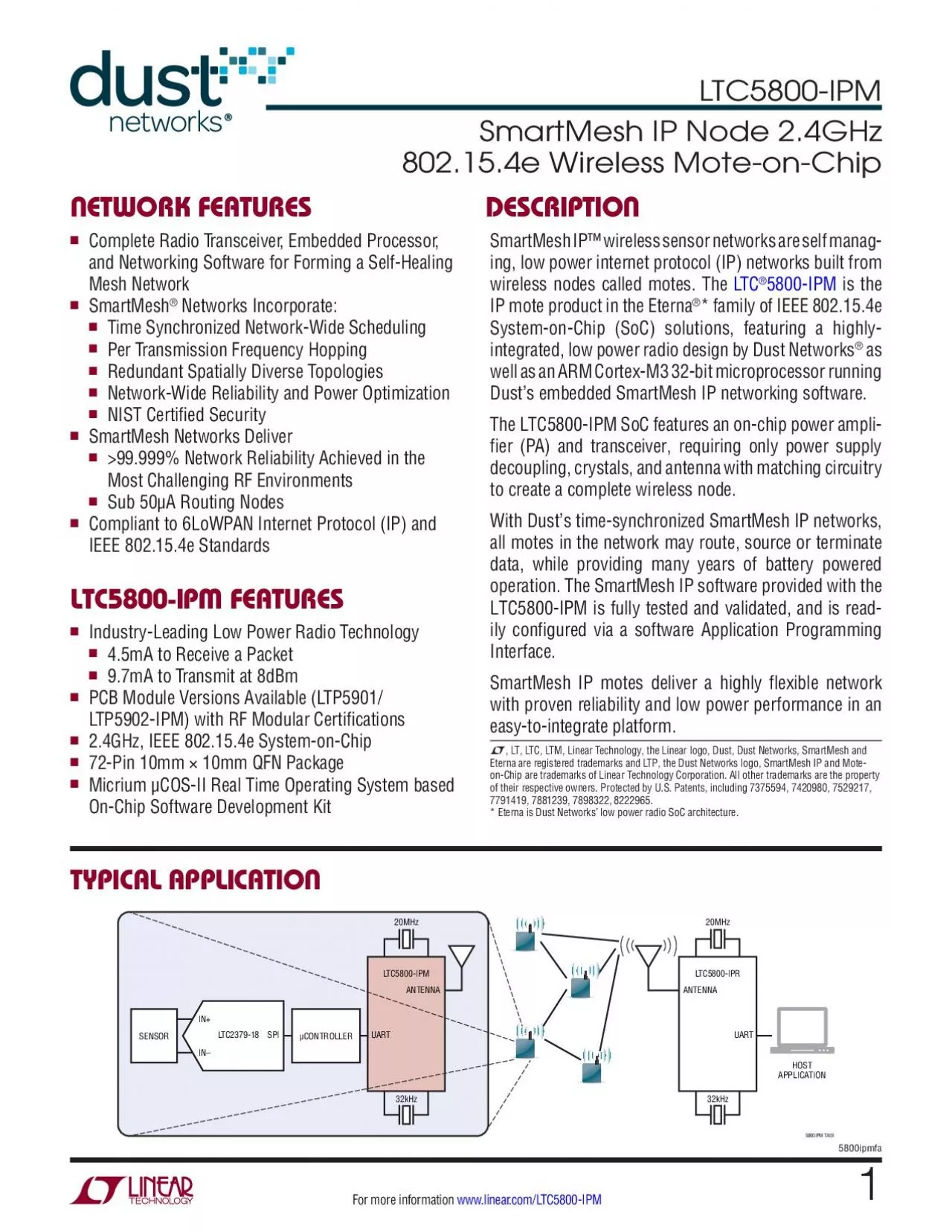 PDF-For more information wwwlinearcomLTC5800IPM