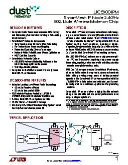 For more information wwwlinearcomLTC5800IPM