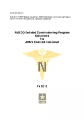 RCHSAN AECP SUBJECT ARMY Medical Department AMEDD Enli