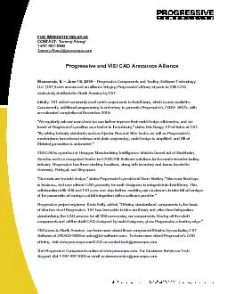 FOR IMMEDIATE RELEASE
