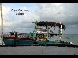 Caulker is a small island of the shore of Belize