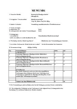 PDF-b vorausgesetzte universitre Veranstaltungen