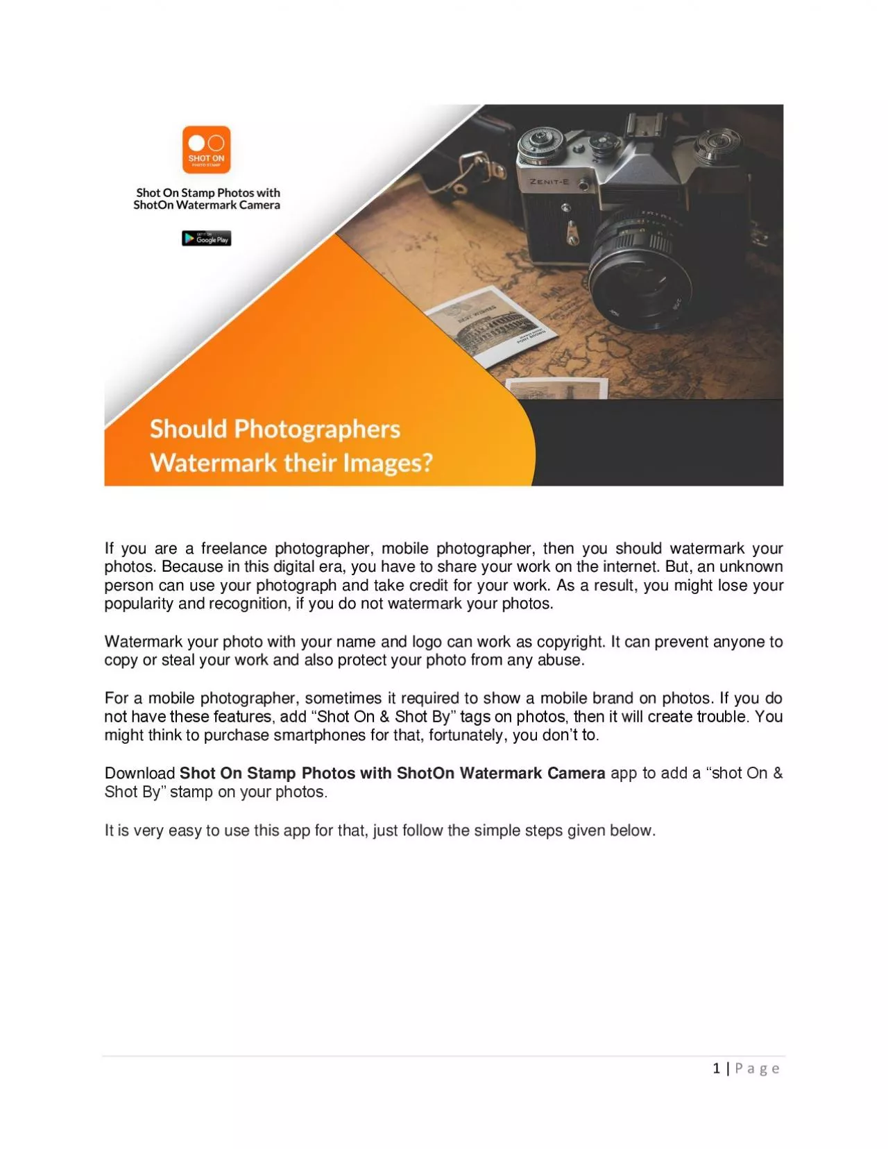 PDF-Should Photographers Watermark their Images?