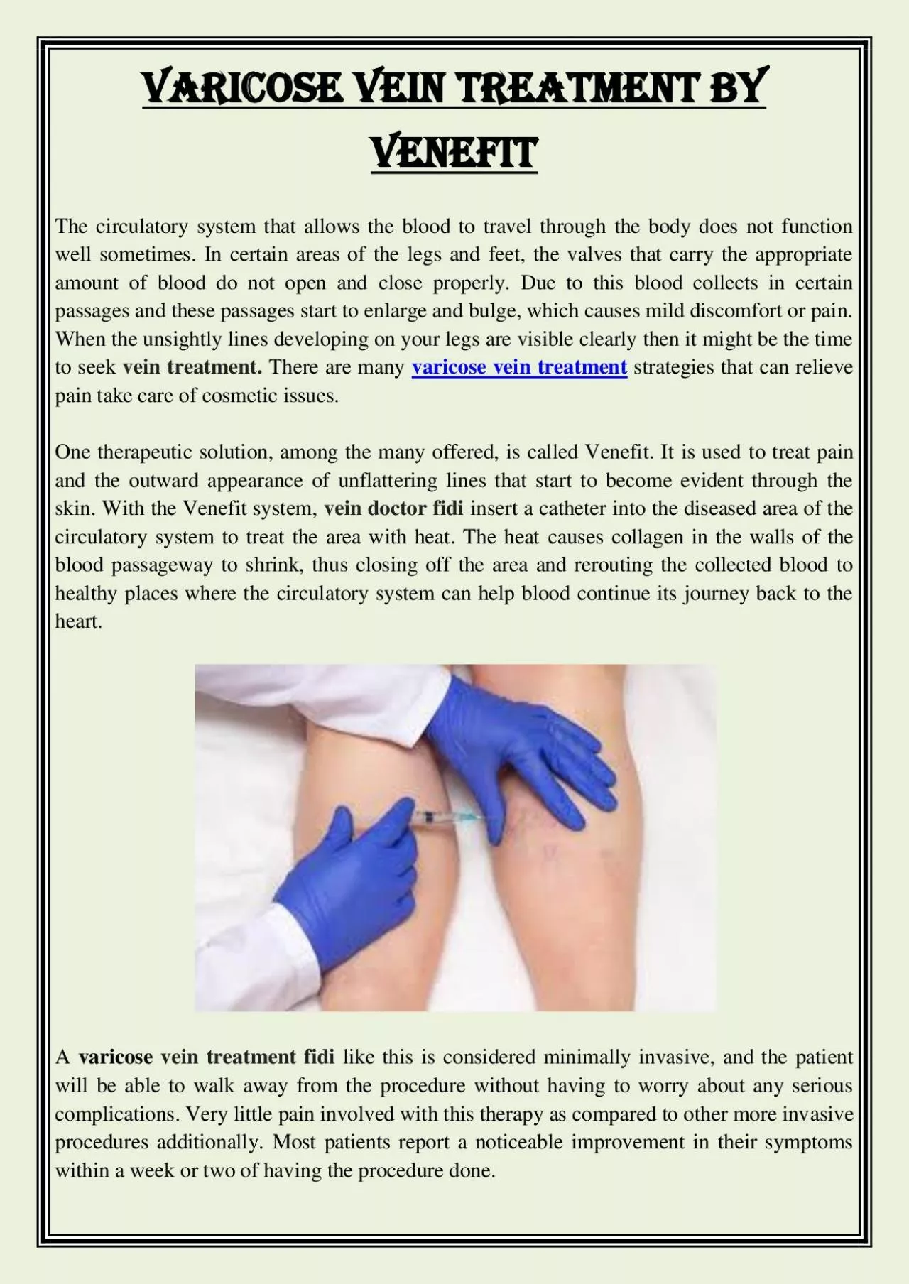 PDF-Varicose vein treatment by Venefit