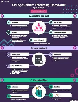 SEO Cheat Sheet Infographic for OnPage and Content Marketing