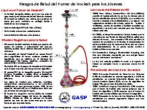 Un ocasin de fumar hookah es como fumar cien cigarrillos El humo con